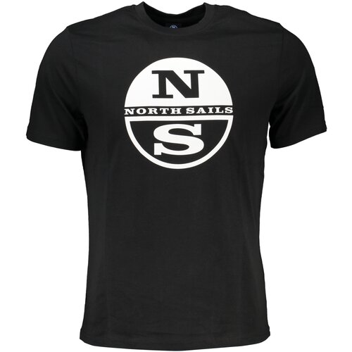 North Sails MEN&amp;amp;#39;S SHORT SLEEVE T-SHIRT BLACK Slike