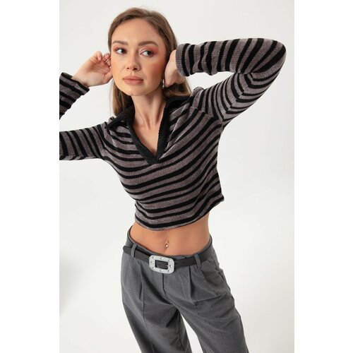 Lafaba Sweater - Gray - Regular fit Slike