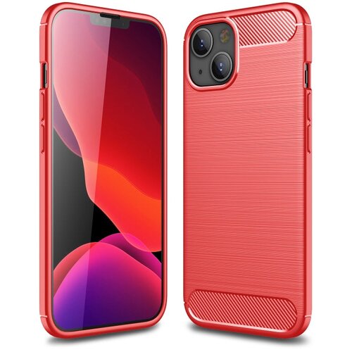  Ovitek za iPhone 13 Mini | Carbon vzorec | Rdeč Cene
