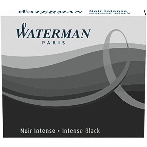  Bombice Waterman KRATKE, 6/1- ČRNE Cene