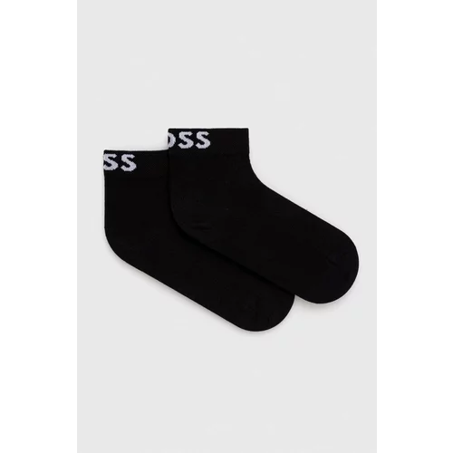 Boss Čarape 2-pack za žene, boja: crna