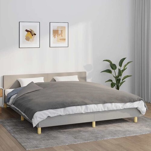  Te&scaron;ka deka s navlakom siva 155 x 220 cm 7 kg od tkanine Cijene