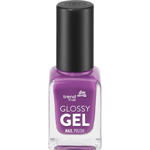Trend !t up glossy gel lak za nokte - 160 dark plum purple 11 ml Slike