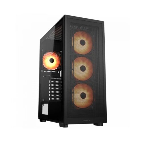 COUGAR GAMING COUGAR MX220 RGB PC Case, Mid Tower, Black Cene