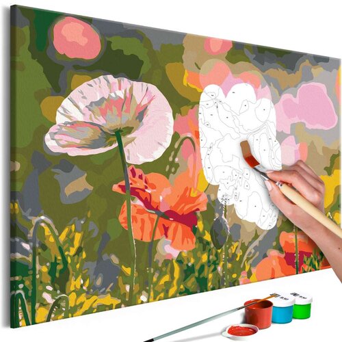  Slika za samostalno slikanje - Colorful Meadow 60x40 Slike