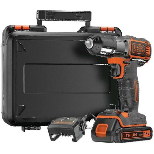 Black &amp;amp; Decker ASD18K aku Autosense bu&amp;scaron;ilica/odvijač 18 v 1,5 ah Slike