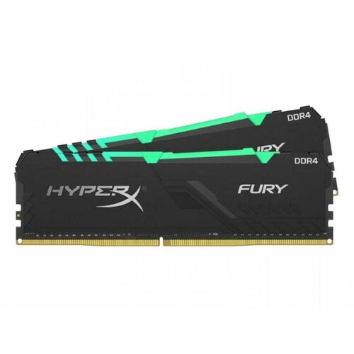 Kingston HyperX FURY RGB 16GB (2 x 8GB) DDR4 3000MHz CL15 HX430C15FB3AK2/16 ram memorija Slike