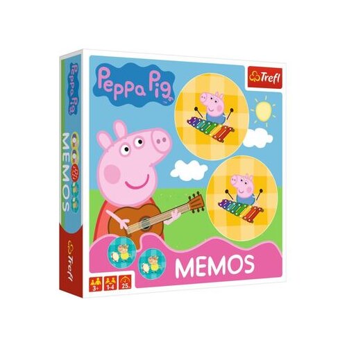 Peppa Pig Memos Igra s kartami Memorija Slike