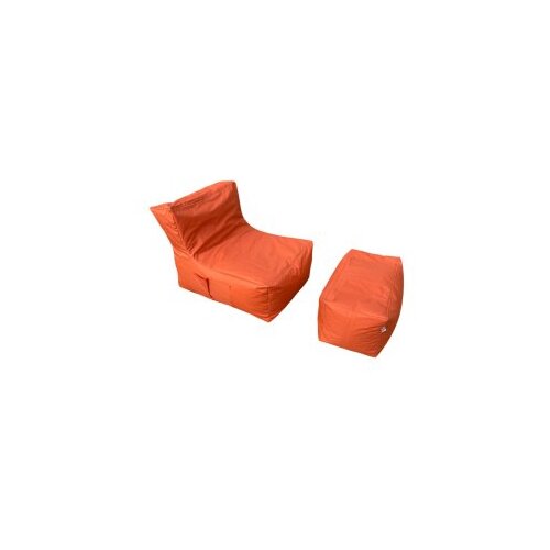 Atelier Del Sofa lazy bag set xxl sedir orange Slike