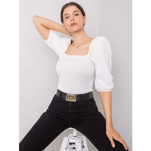 RUE PARIS Blouse-RO-BZ-2304.15X-white Cene