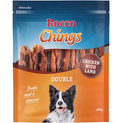 Rocco Varčno pakiranje Chings Double - Pi&amp;scaron;čanec &amp;amp; jagnjetina 4 x 200 g Slike