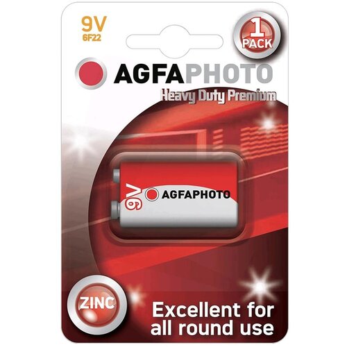 Agfa Zinc baterije B1, 6F22, 9V, Blister 1 komad Cijene