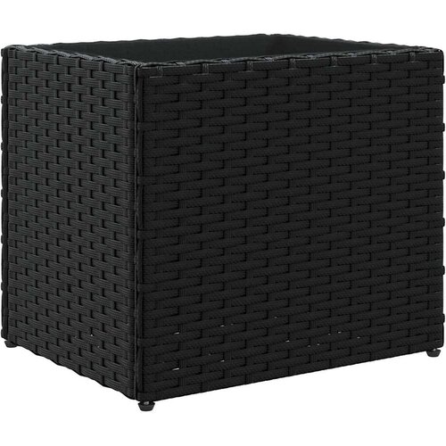  Vrtne sadilice 2 kom crna 36 x 30 x 32 cm od poliratana Slike