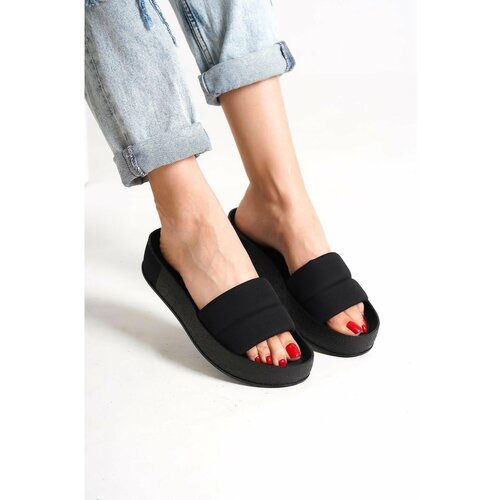 Capone Outfitters Mules - Black - Flat Cene
