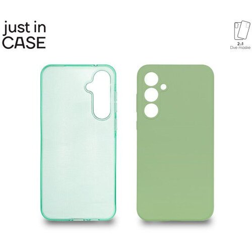 Just in case maska 2u1 extra case mix za samsung galaxy A55/ zelena Slike