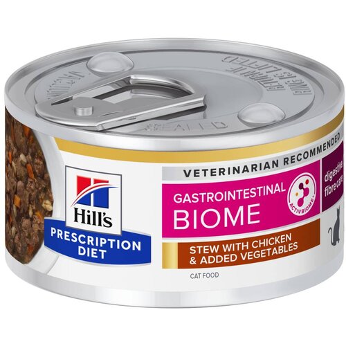  20 + 4 gratis! Mačja hrana Hill&rsquo;s Prescription Diet 24 x 82g - Gastrointestinal Biome s pi&scaron;čancem & zelenjavo Cijene