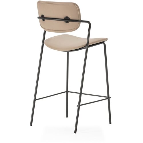 Marckeric Bež barski stoli v kompletu 2 ks (vi&amp;scaron;ina sedeža 68 cm) Maika &amp;ndash; Slike