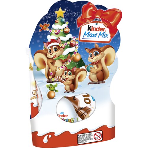 Kinder Maxi Mix - božič - 157 g Cene