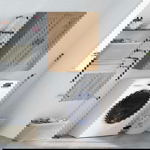 vidaXL Zidni ormarić Umjetnički hrast 69,5 x 34 x 90 cm Cene