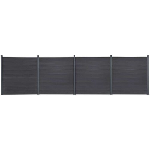  Set panela za ogradu sivi 699x186 cm WPC Cijene