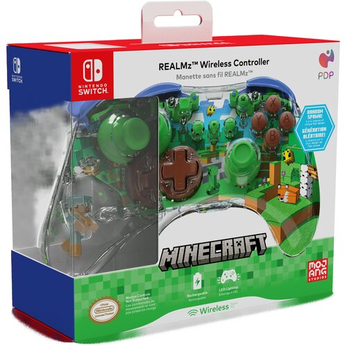 Pdp brezžični kontroler REALMz Minecraft Forest Biome za Nintendo Switch Cene