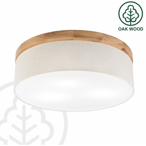  Brilagi - LED stropno svetlo BELLADONNA 3xE27/15W/230V prečnika 50 cm krem/hrast Slike