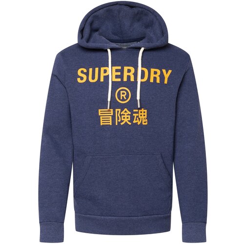 Superdry Majica marine / zlato-rumena Slike