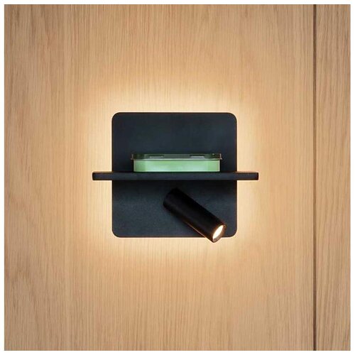 Ideal Lux led zidno spot svetlo piano LED/10W/230V cri 90 usb crna Cene