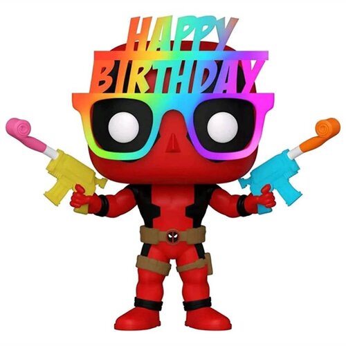 Funko Bobble Figure Marvel - Deadpool POP! - Birthday Glasses Deadpool - Special Edition Slike