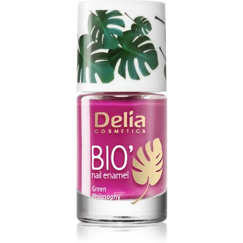Delia Cosmetics Bio Green Philosophy lak za nohte odtenek 609 Fuchsia 11 ml