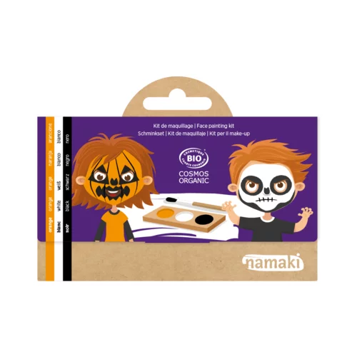 namaki Pumpkin & Skeleton set za barvanje obraza