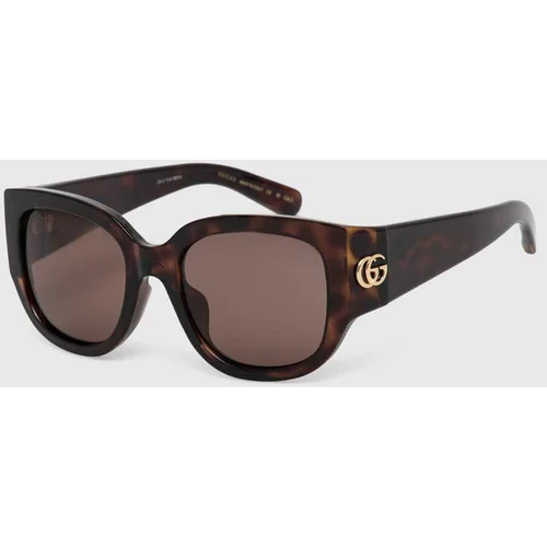 Gucci Sunčane naočale za žene, boja: smeđa