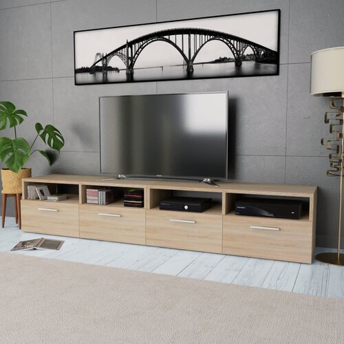 VidaXL TV ormarići od iverice 2 kom 95 x 35 x 36 cm boja hrasta Slike
