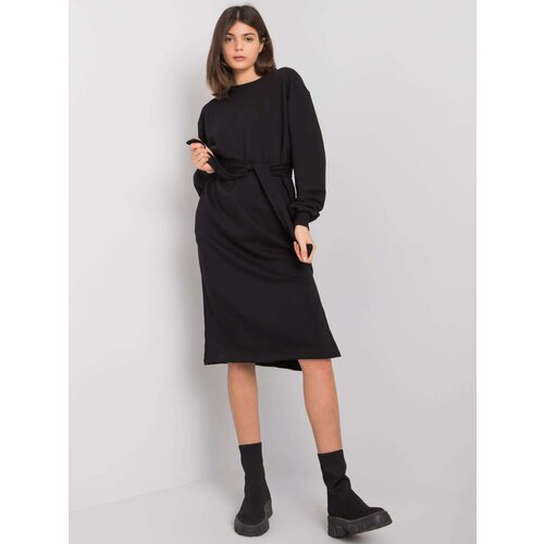 RUE PARIS Dress-RV-SK-7256.27P-black Slike
