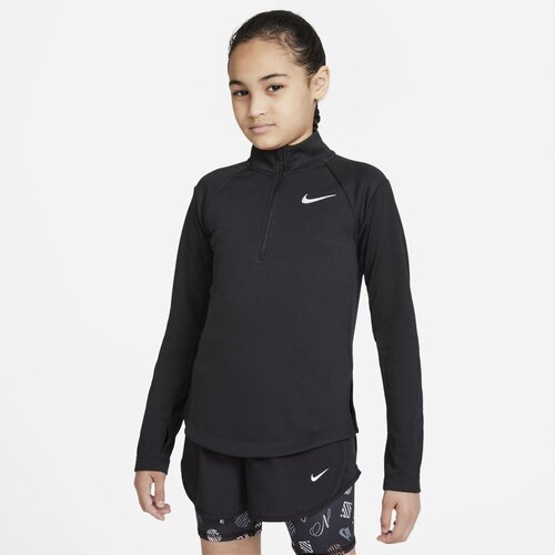 Nike Tehnička sportska majica svijetlosiva / crna Slike