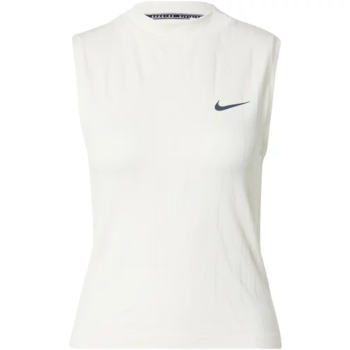 Nike Tehnička sportska majica 'RUN DIVISION' ecru/prljavo bijela / crna