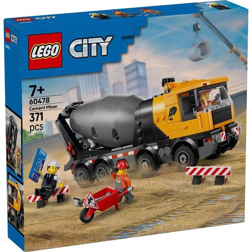 Lego City Cement Mixer Truck 60478 Slike