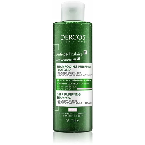 Vichy dercos anti-dandruff deep purifying šampon protiv peruti 250 ml za žene