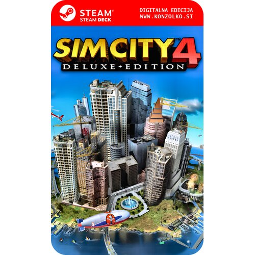  SimCity 4 Deluxe Edition - Steam koda brez &scaron;katlice (WINDOWS PC | STEAM DECK) Cene
