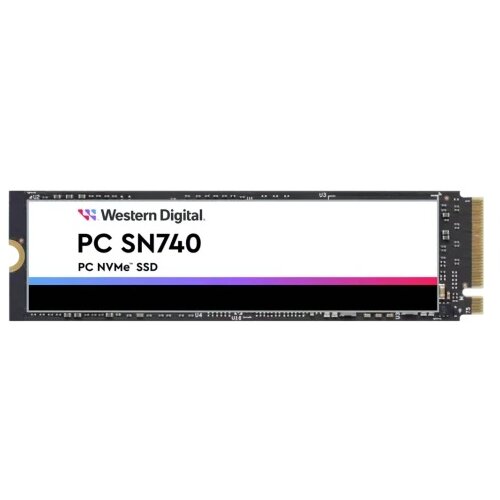 Western Digital SSD M.2 NVMe 256GB WD PC SN740 / 2280 Bulk Slike