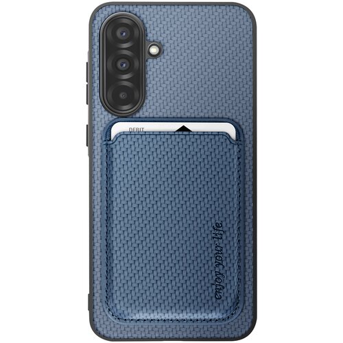 AVIZAR Etui za Galaxy A37 z odstranljivim magnetnim držalom za kartice, Bledo modra, (5000274166) Cene