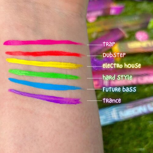 Rude Cosmetics ajlajner u Boji EDM Collection Future Bass Slike