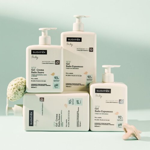 Suavinex Baby Foaming Bath Gel gel za kupanje za djecu 500 ml Slike