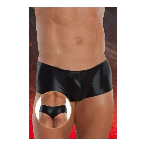  Crne sjajne polu tange | Slip 4485 Black Cene