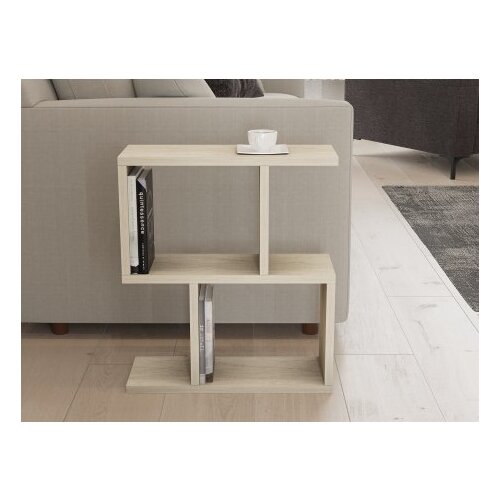 Hanah home Klub sto Zet 45x51.4x17cm Bež Cene