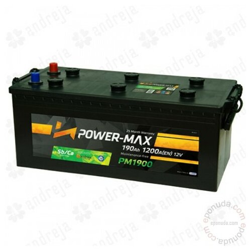 Power-max PM1900 12V 190Ah akumulator Slike