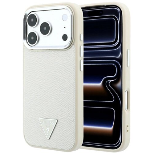 SAS CG MOBILE Maska Guess Grained Triangle Logo MagSafe za iPhone 17 Pro Max/ 18 Pro Max bez Cene