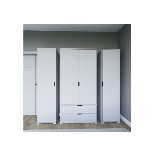 Hanah home Ormar Duru 1600-023, 170x183x45 cm, Bijela Slike