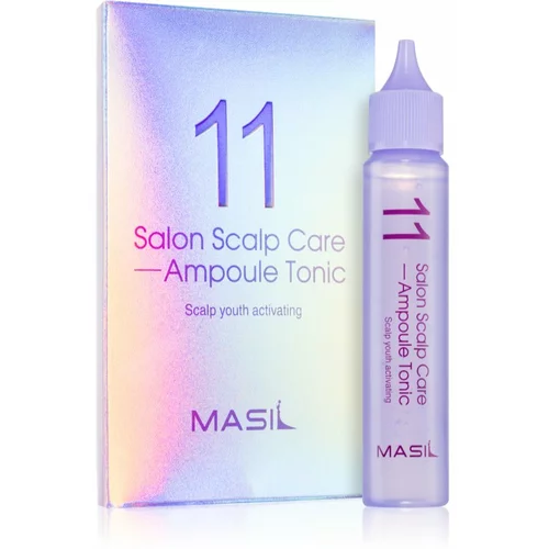 Masil 11 Salon Scalp Care lasni tonik za razdraženo lasišče 4x30 ml