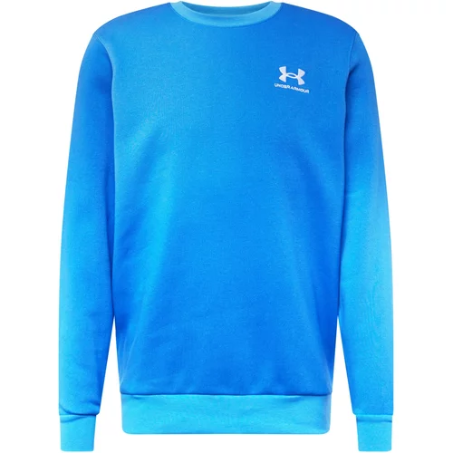Under Armour Sportska sweater majica 'Essential Novelty' kraljevsko plava / bijela